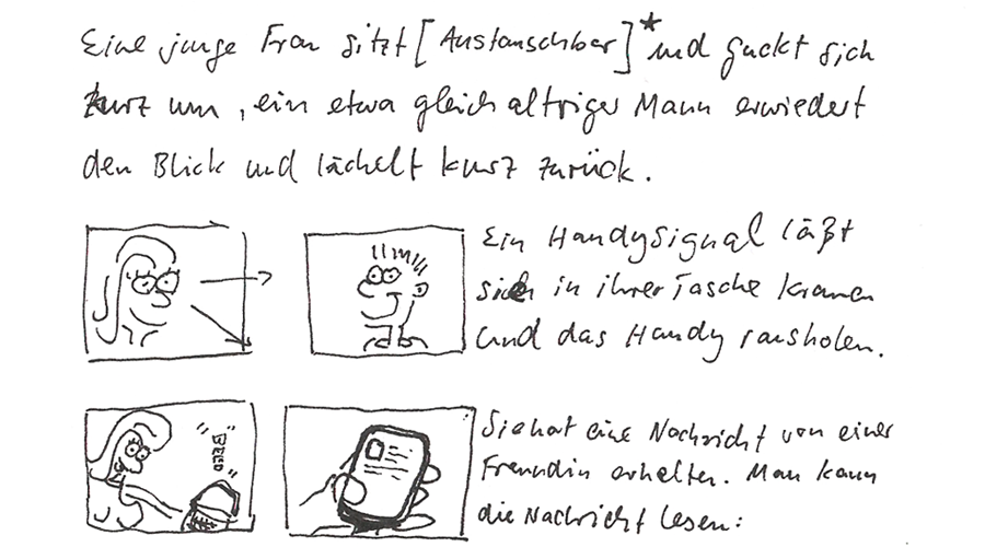 storyboard anfang