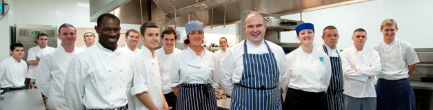 Das Küchenteam des Kurkuma Restaurants